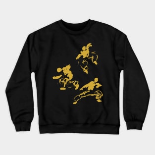 Kungfu / Shaolin figures INK Crewneck Sweatshirt